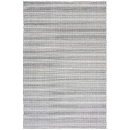 Safavieh 6 x 6 ft. Adirondack Power Loomed Square Rug Black & Ivory ADR109Z-6SQ